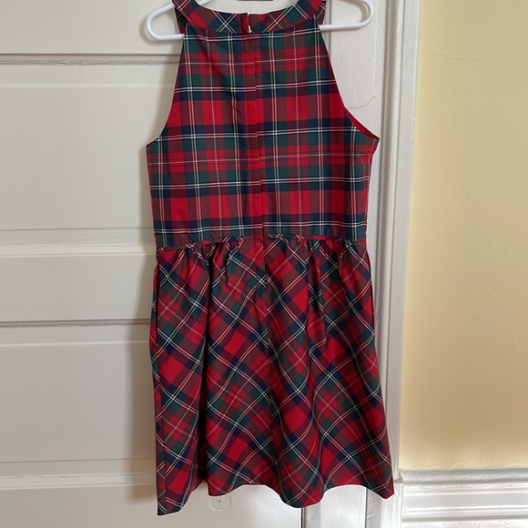 Vineyard Vines Plaid Dress Girls 8 - Picture 4 of 6